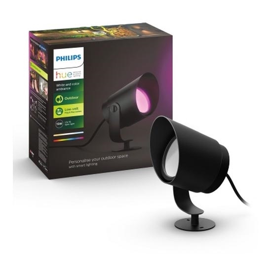 Philips - LED RGB Lamp voor Buiten Hue LILY LED/15W/230V IP65