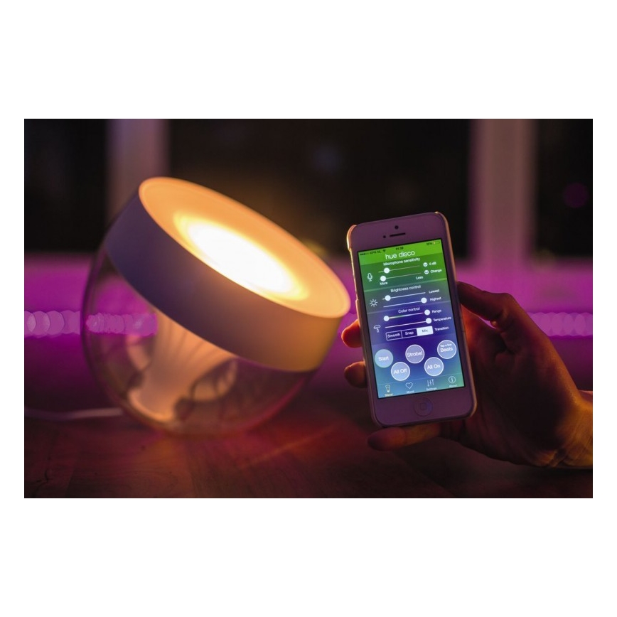 Philips - LED RGB Tafellamp Hue IRIS LED/10W/230V wit