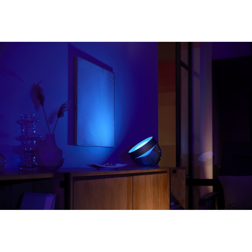 Philips - LED RGB Tafellamp Hue IRIS LED/10W/230V zwart