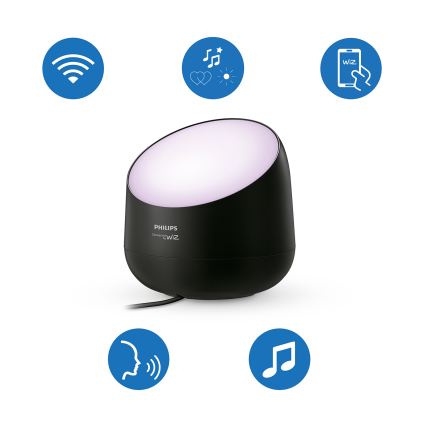 Philips - LED RGB+TW Slimme dimbare tafellamp LED/9W/230V 2200-6500K Wi-Fi