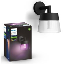 Philips - LED RGB Wandlamp voor buiten Hue ATTRACT LED/8W/230V IP44