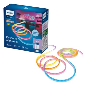 Philips - LED RGBIC dimbare LED-strip SMART NEON FLEX 10m LED/45W/230V 2700-6500K Wi-Fi