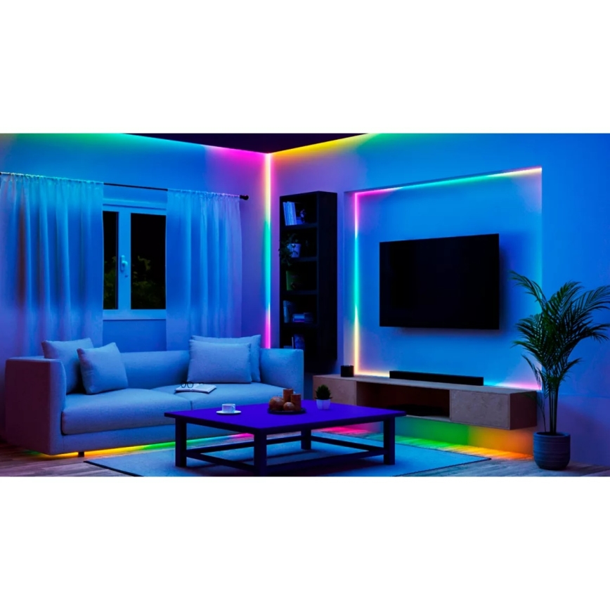 Philips - SMART STRIP RGBIC dimbare LED-strip 2x5m LED/21W/230V 2700-6500K Wi-Fi