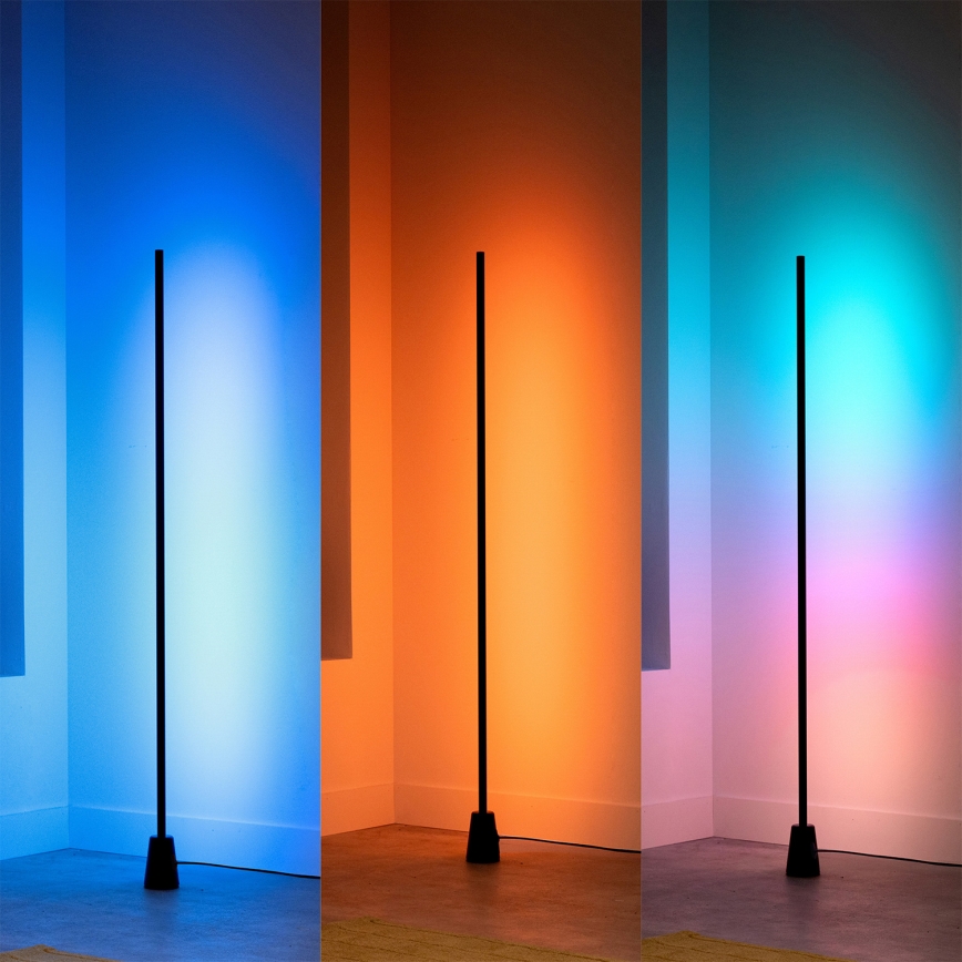Philips - Dimbare LED RGBIC vloerlamp GRADIENT LED/9,7W/230V 2200-6500K Wi-Fi