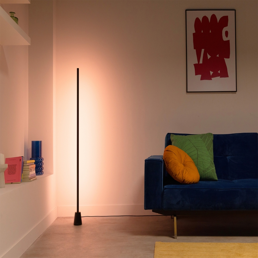 Philips - Dimbare LED RGBIC vloerlamp GRADIENT LED/9,7W/230V 2200-6500K Wi-Fi