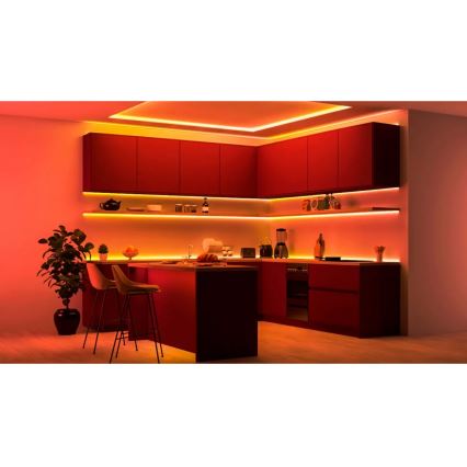 Philips - Dimbare RGBIC LED-strip SMART STRIP 20m LED/36W/230V 2700-6500K Wi-Fi