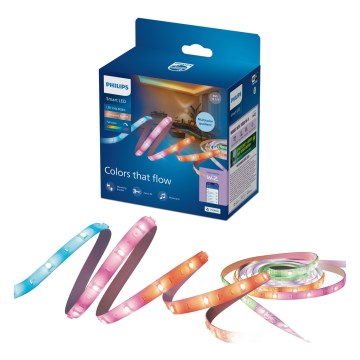 Philips - LED RGBIC dimbare strip SMART STRIP 4m LED/12W/230V 2700-6500K Wi-Fi