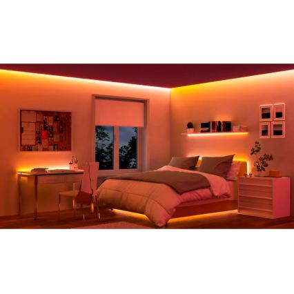 Philips - LED RGBIC dimbare strip SMART STRIP 4m LED/12W/230V 2700-6500K Wi-Fi