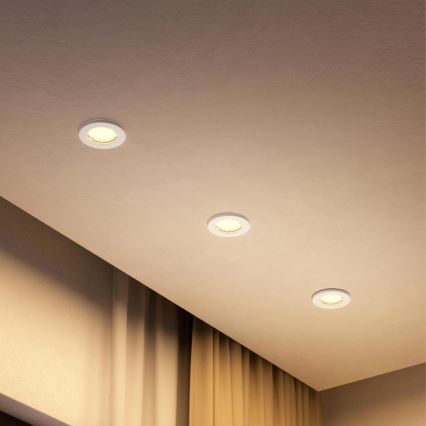 Philips - LED RGBW dimbare inbouwspot PERIDOT 1xGU10/6,5W/230V 2700-6500K wit