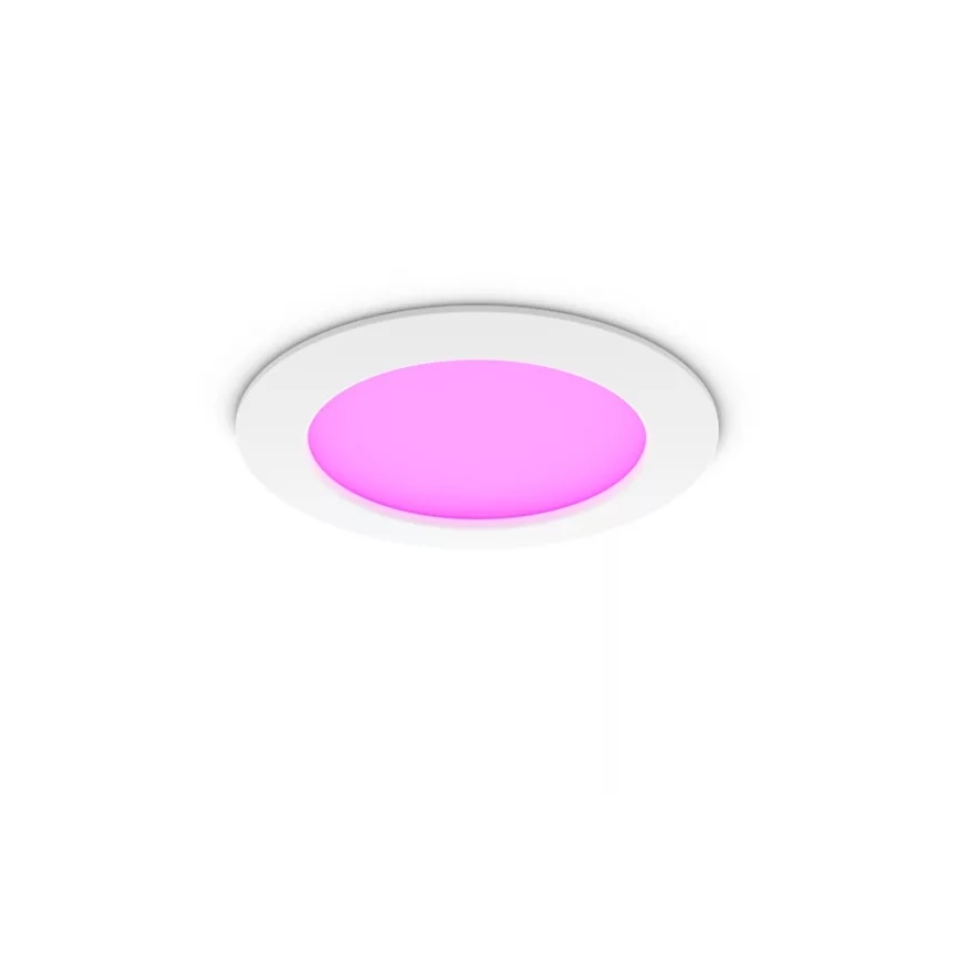Philips - Hue SLIM RGBW dimbare inbouwspot voor badkamer LED/12W/230V 1000-20000K wit IP44