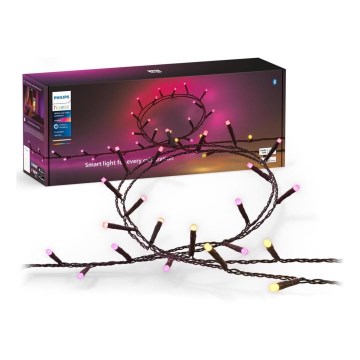 Philips - LED RGBW dimbaar lichtsnoer voor buiten HUE WHITE AND COLOR AMBIANCE 500 LEDs 44,4 m 2000-6500K IP54