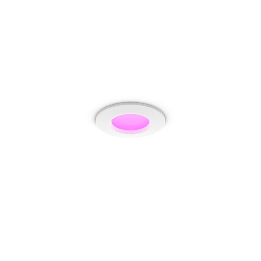 Philips - LED RGBW dimbare badkamer inbouwspot Hue SLIM LED/8,3W/230V 1000-20000K wit IP44