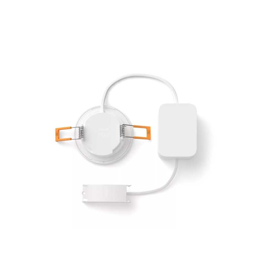 Philips - LED RGBW dimbare badkamer inbouwspot Hue SLIM LED/8,3W/230V 1000-20000K wit IP44