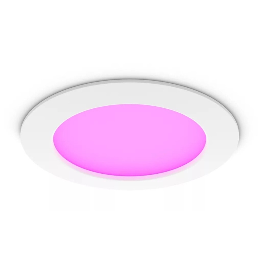 Philips - LED RGBW Dimbare en hangende badkamer verlichting Hue SLIM LED/12W/230V IP44 2200-6500K