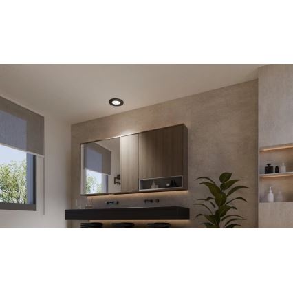 Philips - LED RGBW Dimbare en hangende badkamer verlichting Hue SLIM LED/12W/230V IP44 2200-6500K