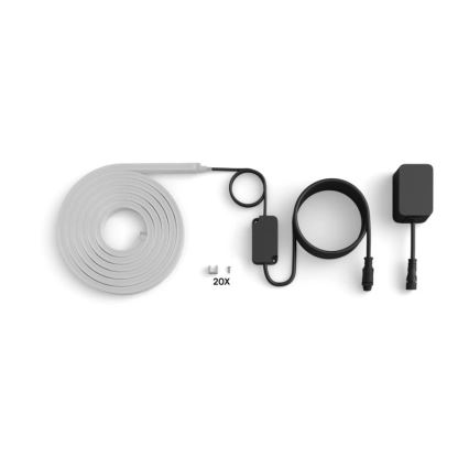 Philips - RGBW LED dimbare buitenstrip Hue NEON 5m LED/30W/230V 2200-6500K IP67 + bewegingssensor