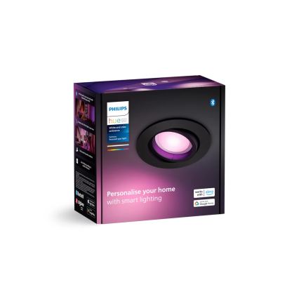 Philips - LED RGBW Dimbare hangende plafondverlichting Hue CENTURA 1xGU10/4,2W/230V 2000-6500K