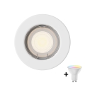 Philips - LED RGBW dimbare inbouwspot PERIDOT 1xGU10/6,5W/230V 2700-6500K wit