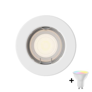 Philips - LED RGBW dimbare inbouwspot PERIDOT 1xGU10/6,5W/230V 2700-6500K wit