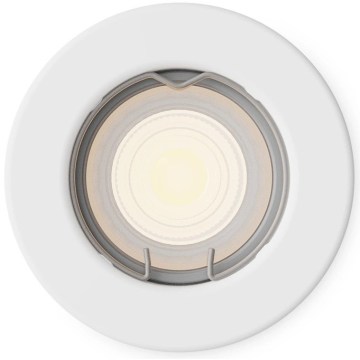 Philips - LED RGBW dimbare inbouwspot PERIDOT 1xGU10/6W/230V wit + afstandsbediening