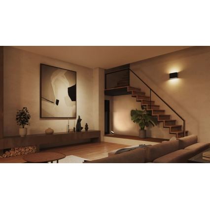 Philips - LED RGBW Dimbare wandlamp voor buiten Hue DYMERA 2xLED/10,2W/230V 2000-6500K IP44