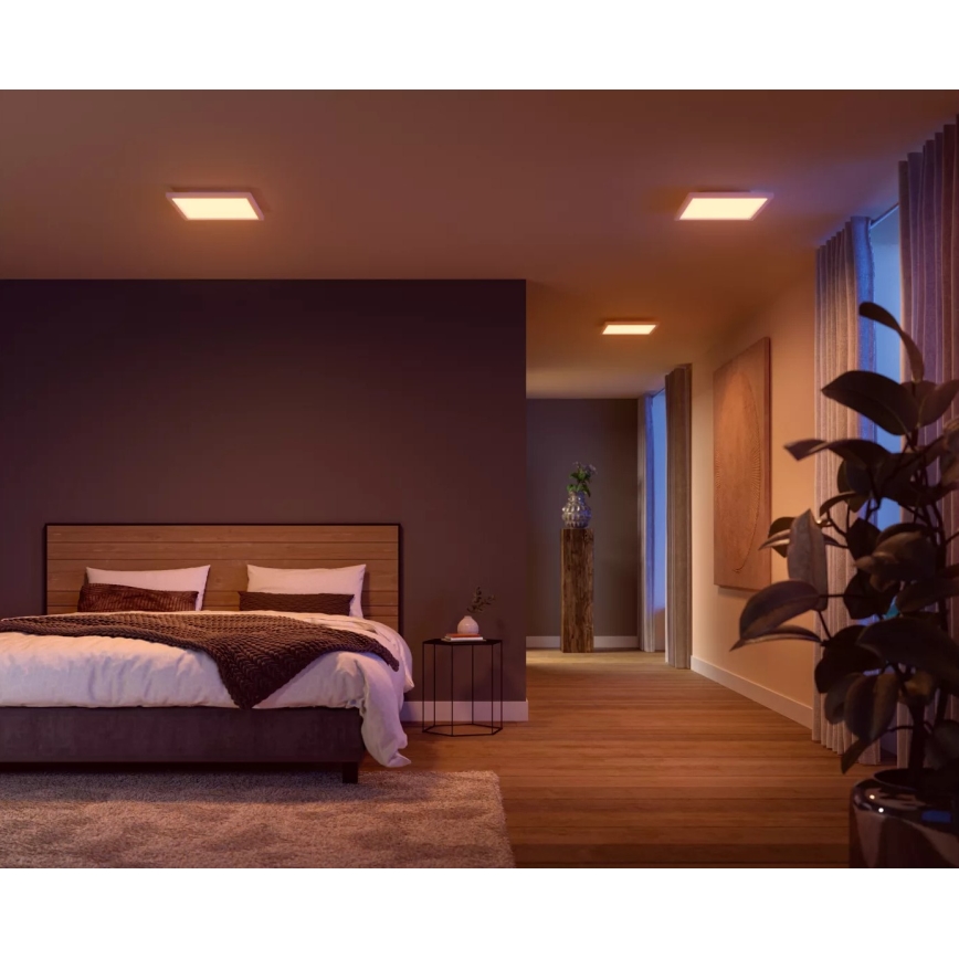 Philips - LED RGBW Dimbare plafondlamp Hue SURIMU LED/27W/230V