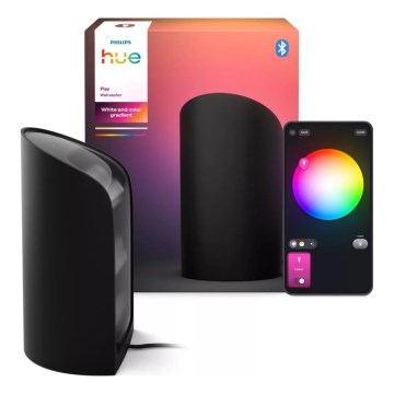 Philips - LED RGBW Dimbare projectiespot Hue PLAY LED/20W/230V 2000–6500K zwart