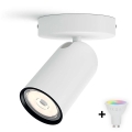 Philips - LED RGBW dimbare spot PONGEE 1xGU10/4,8W/230V 3000K wit + afstandsbediening