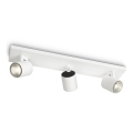Philips - LED RGBW dimbare spot RUNNER 3xGU10/6,5W/230V 2700-6500K wit