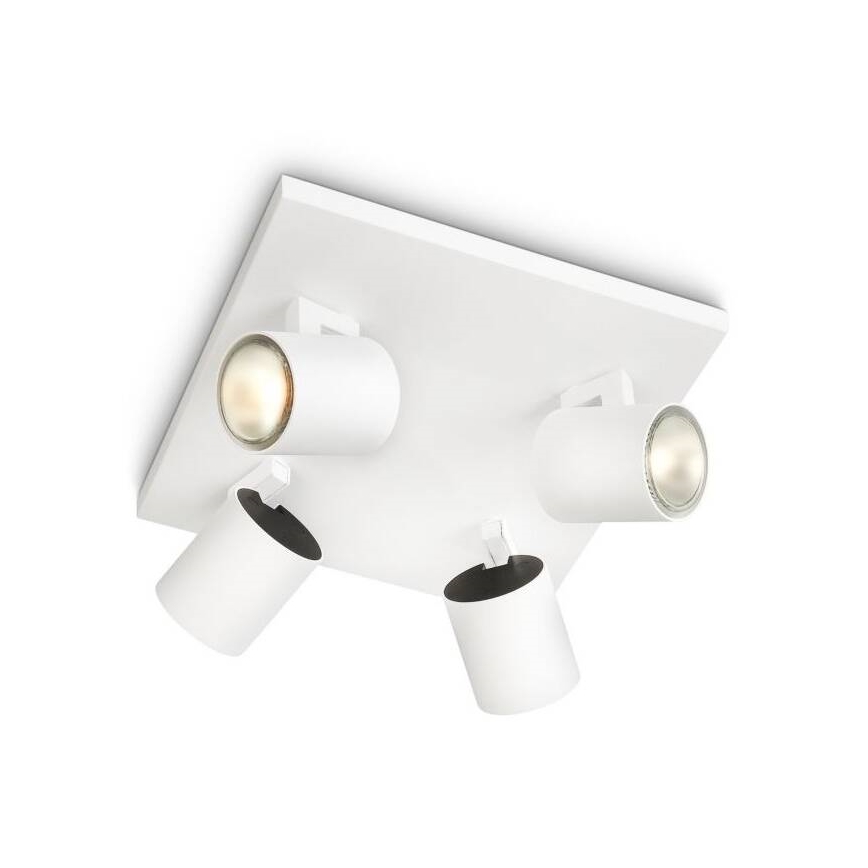 Philips - LED RGBW dimbare spot RUNNER 4xGU10/6,5W/230V 2700-6500K wit