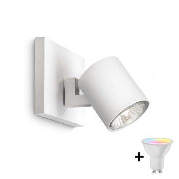 Philips - LED RGBW dimbare spotlamp RUNNER 1xGU10/6,5W/230V 2700-6500K wit