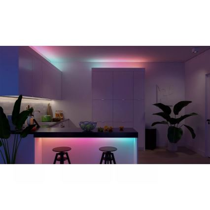 Philips - dimbare RGBW LED-strip Hue ESSENTIAL White And Color Ambiance 10m LED/27,2W/230V 2200-6500K