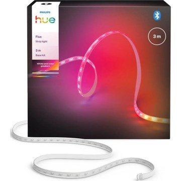 Philips - LED RGBW Dimbare strip Hue FLUX 3m LED/12W/230V