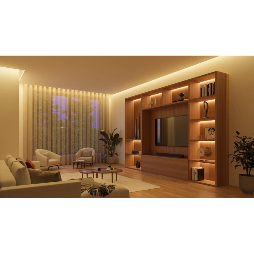 Philips - LED RGBW dimbare strip Hue WHITE AND COLOR AMBIANCE 10m LED/20W/230V 2000-6500K