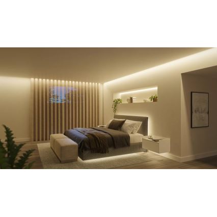 Philips - LED RGBW dimbare strip Hue WHITE AND COLOR AMBIANCE 10m LED/20W/230V 2000-6500K