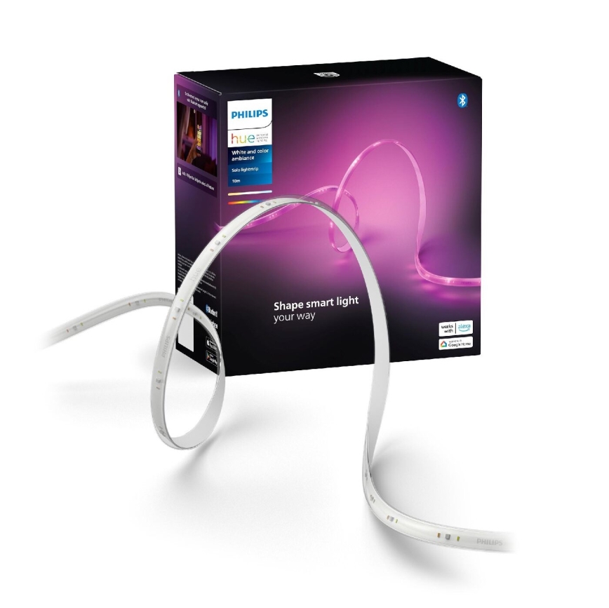 Philips - LED RGBW dimbare strip Hue WHITE AND COLOR AMBIANCE 10m LED/20W/230V 2000-6500K