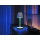 Philips - LED RGBW Dimbare touch buitenlamp Hue GO LED/6,2W/230V 2000-6500K IP54