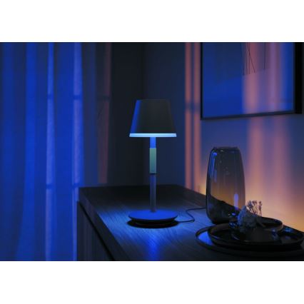 Philips - LED RGBW Dimbare touch buitenlamp Hue GO LED/6,2W/230V 2000-6500K IP54