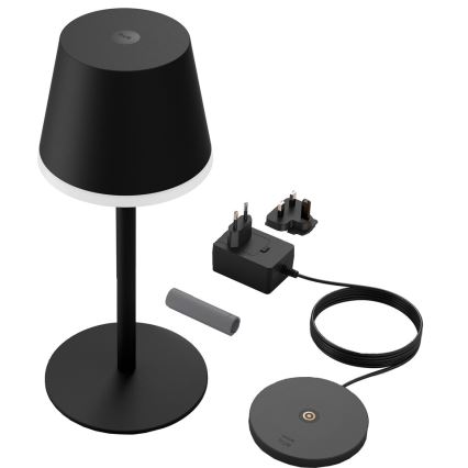 Philips - LED RGBW Dimbare touch buitenlamp Hue GO LED/6,2W/230V 2000-6500K IP54