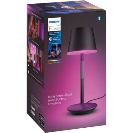 Philips - LED RGBW Dimbare touch buitenlamp Hue GO LED/6,2W/230V 2000-6500K IP54