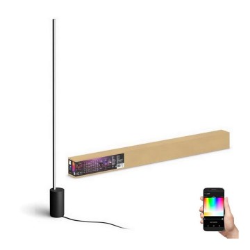 Philips - LED RGBW Dimbare vloerlamp Hue SIGNE LED/29W/230V 2000-6500K zwart