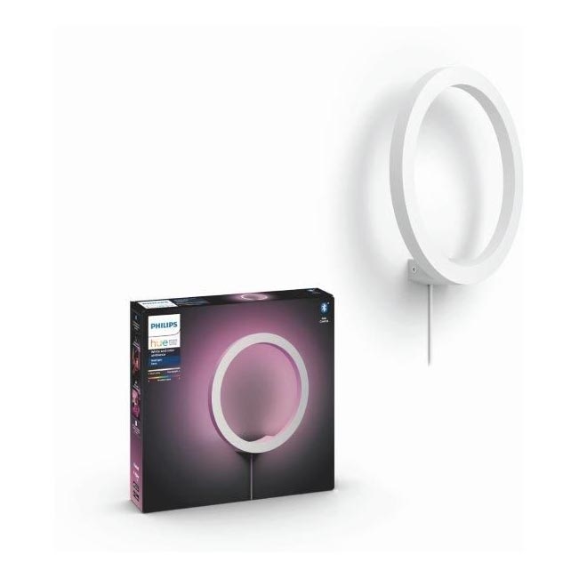 Philips - LED RGBW Dimbare wandlamp Hue SANA White en Color Ambiance LED/20W/230V