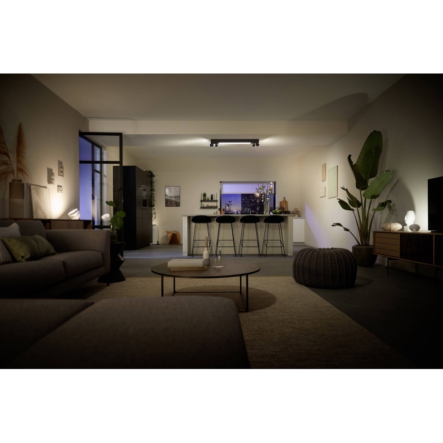 Philips - LED RGBW Dimbare spot Hue CENTRIS LED/40W/230V + 4xGU10/5,7W