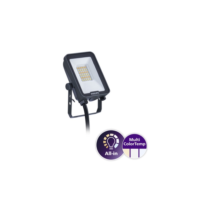 Philips - LED Schijnwerper LED/10W/230V 3000/4000/6500K IP65