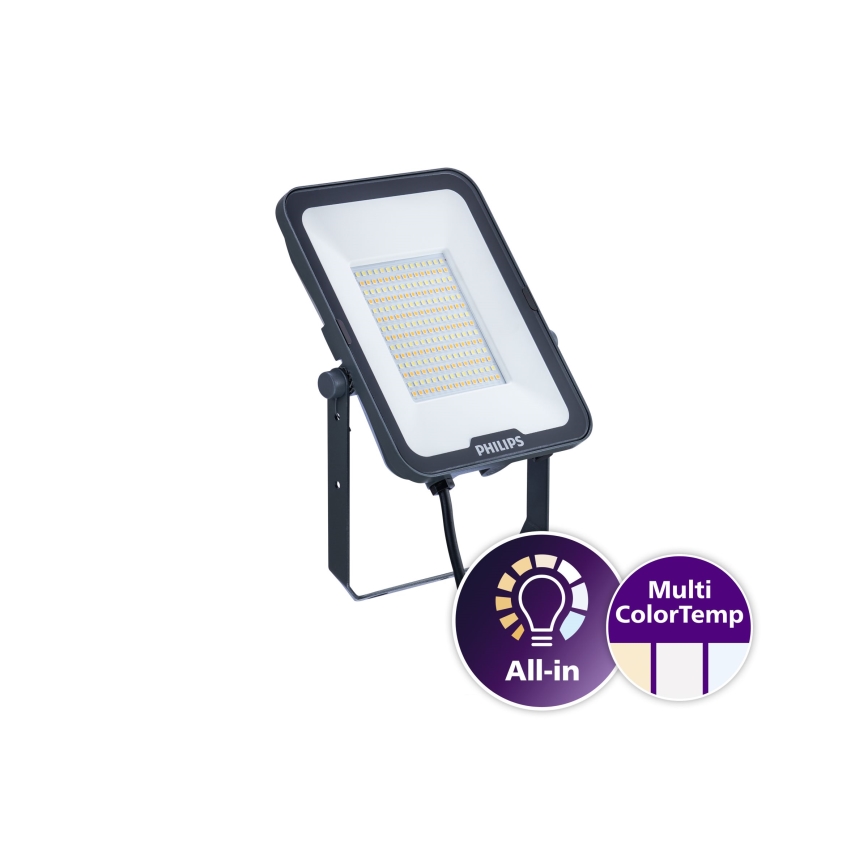Philips - LED Schijnwerper LEDINAIRE ALL-IN LED/70W/230V 3000/4000/6500K IP65 antraciet