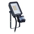 Philips - LED-schijnwerper met bewegings- en schemersensor LEDINAIRE ALL-IN LED/10W/230V 3000/4000/6500K IP65