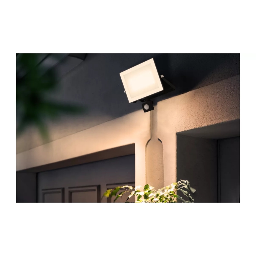 Philips - LED-schijnwerper met bewegingssensor LOIS LED/50W/230V IP65 3000K