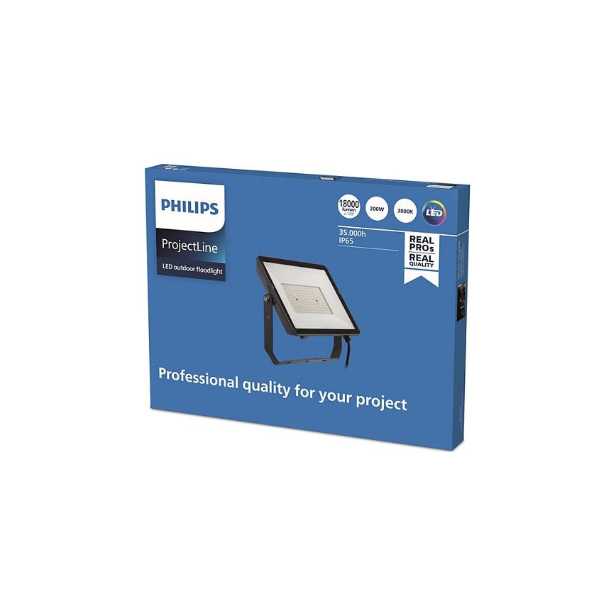 Philips - LED Schijnwerper voor Buiten PROJECTLINE LED/200W/230V IP65 3000K