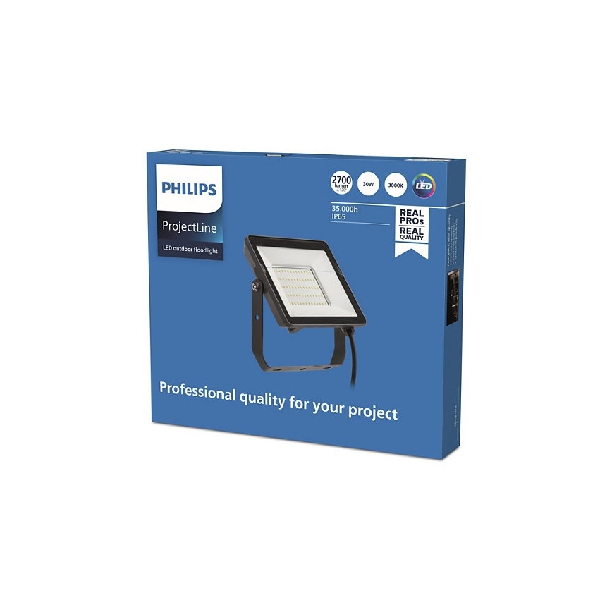 Philips - LED Schijnwerper voor Buiten PROJECTLINE LED/30W/230V IP65 3000K