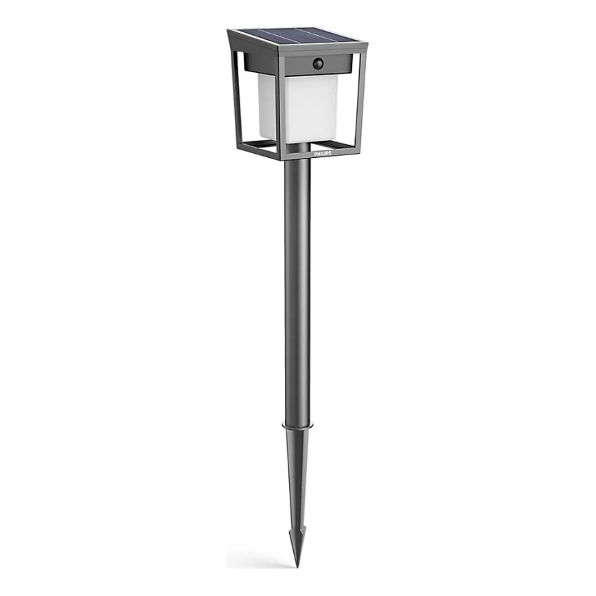 Philips - LED Solar lamp met sensor BLAISE LED/1,5W/3,7V 2600 mAh 3000K IP44